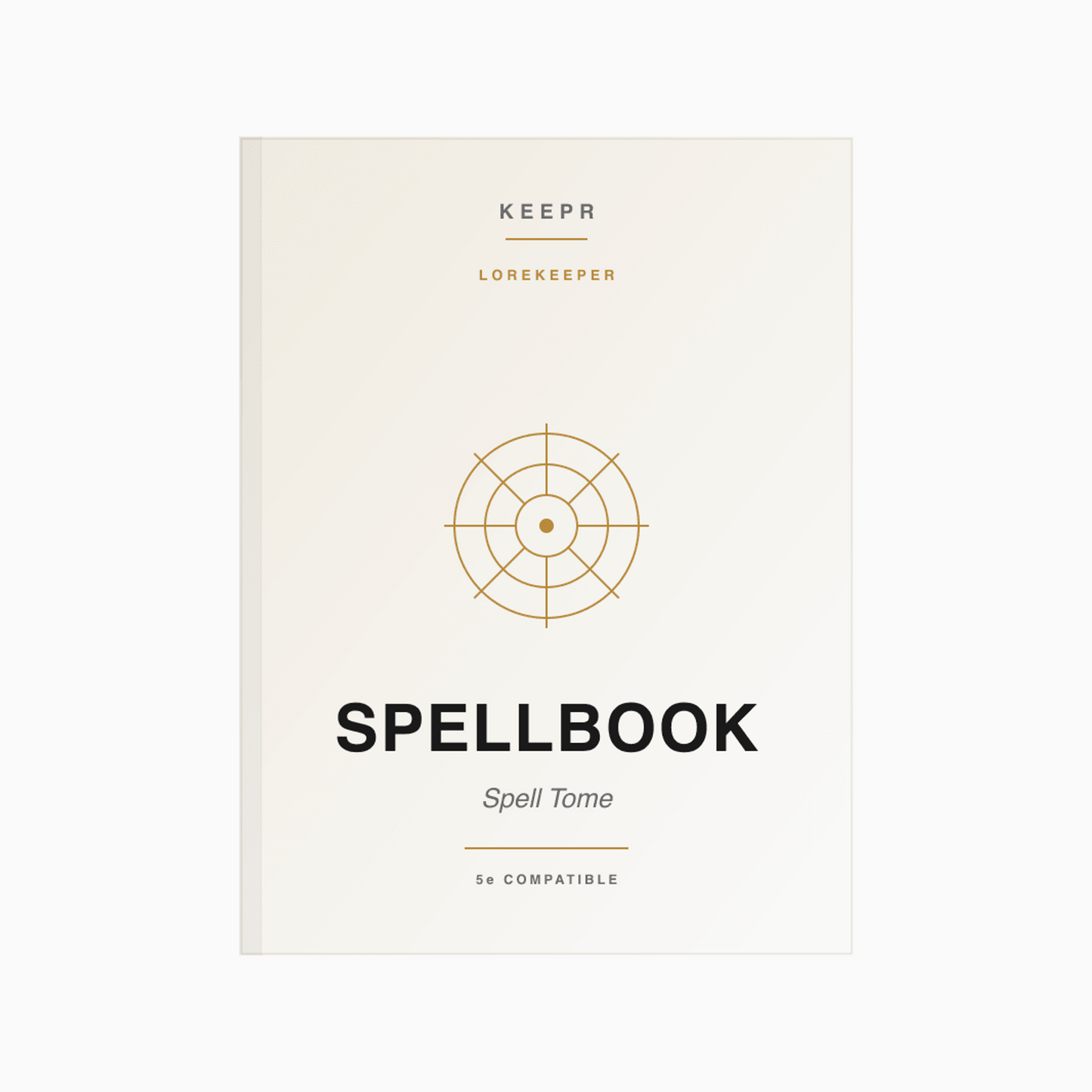 DnD Spellbook Hardcover 5e Spell Tome — cover
