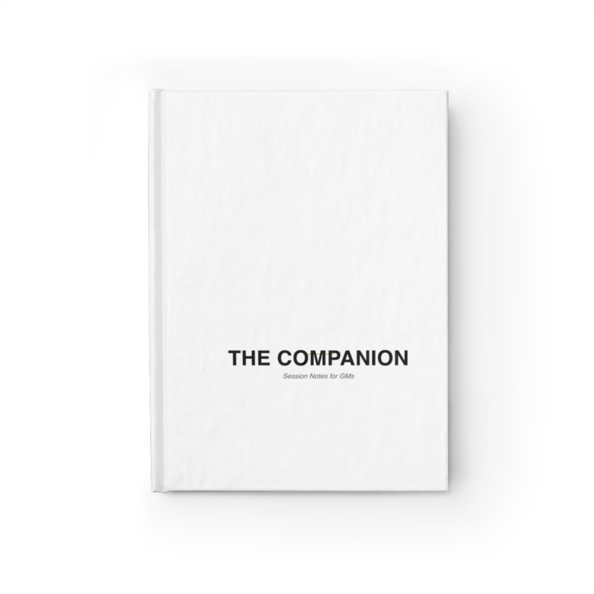 Lorekeeper Companion Session Notes — front 3D mockup