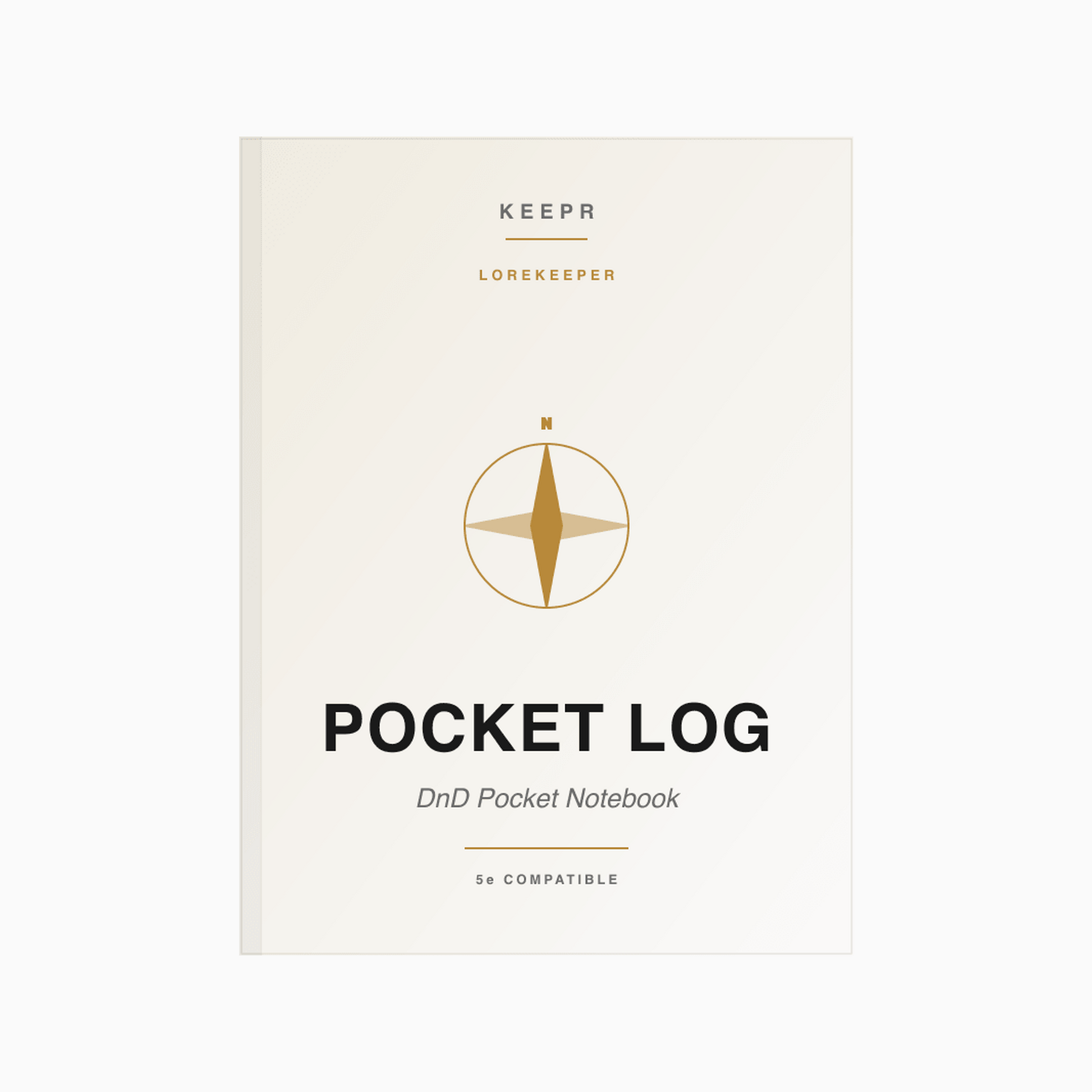 Lorekeeper Pocket Log — cover