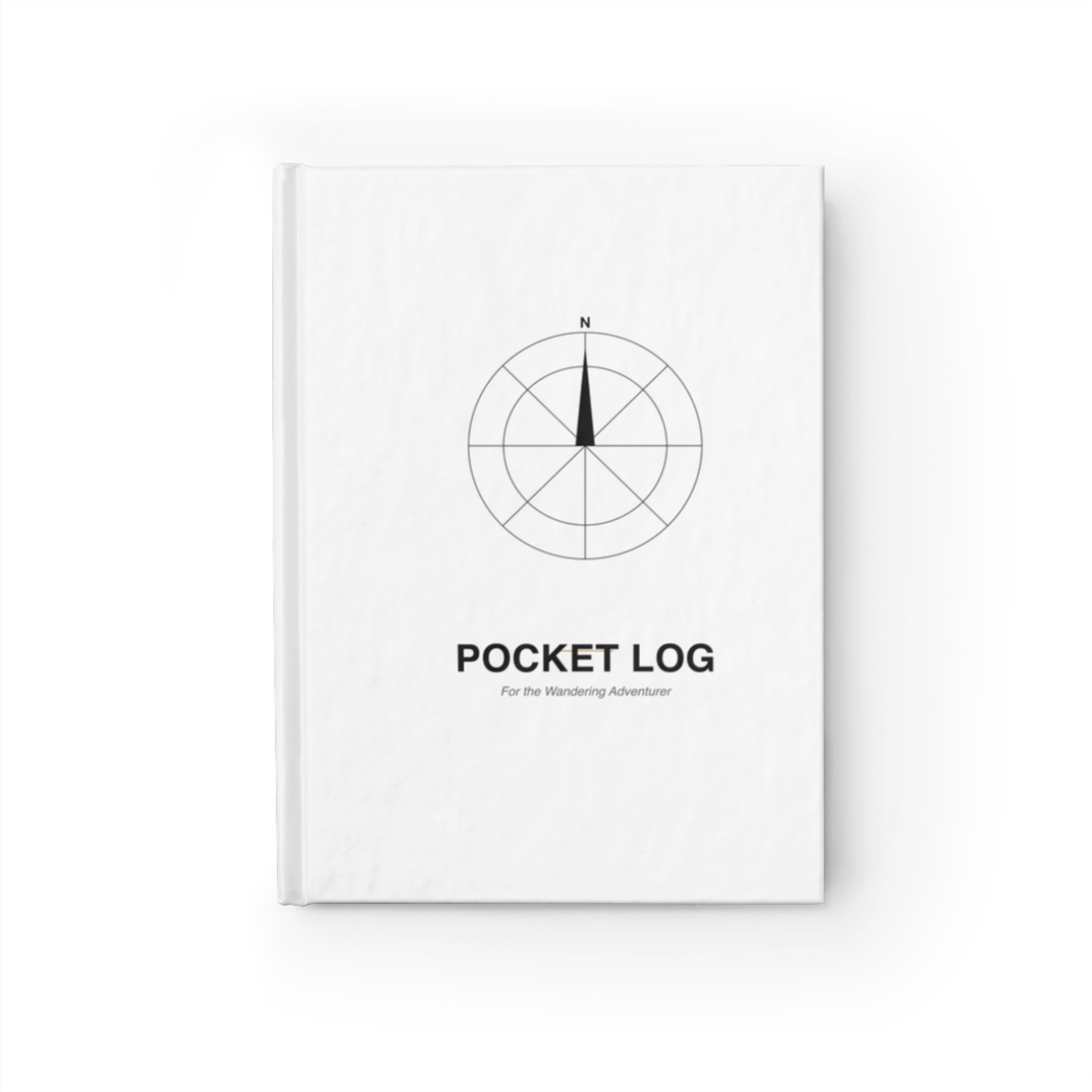 Lorekeeper Pocket Log — front 3D mockup