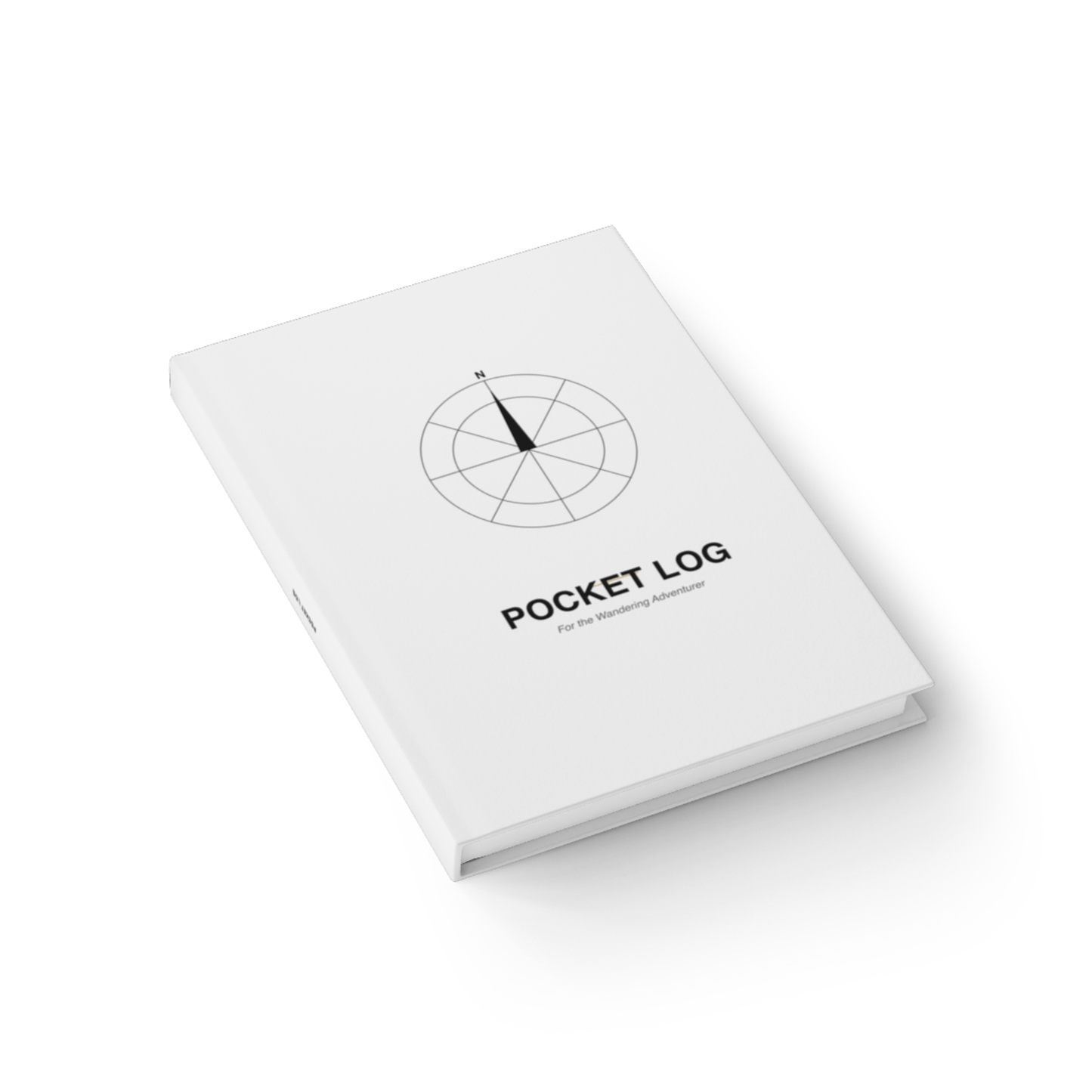 Lorekeeper Pocket Log — closed 3D mockup
